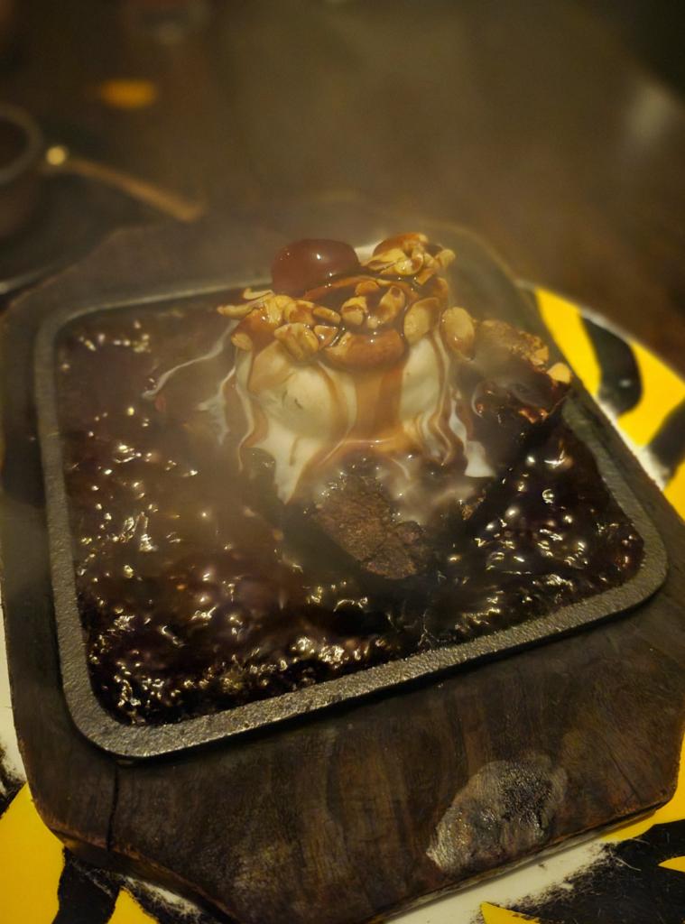 The President Hotel Hubli Sizzling Brownie