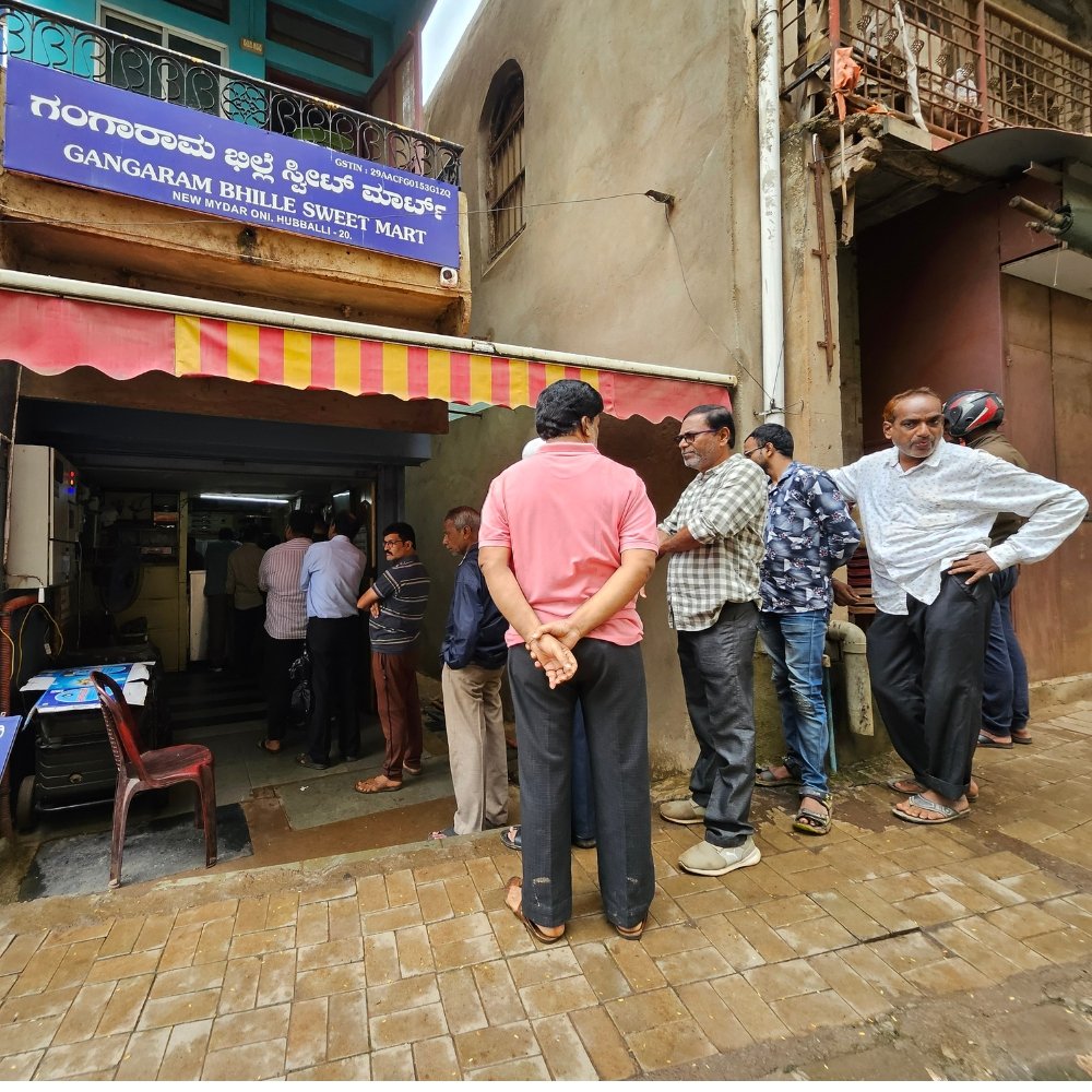 Gangaram Bhille's Sweet Mart, Maratha Galli Cross