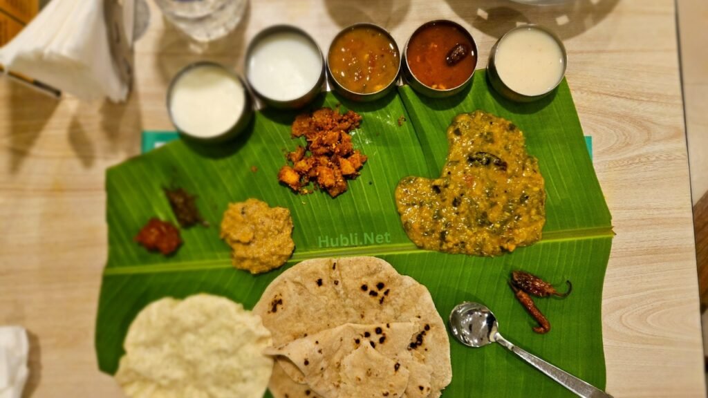 Andhra meals at Andhra Ruchulu restaurant