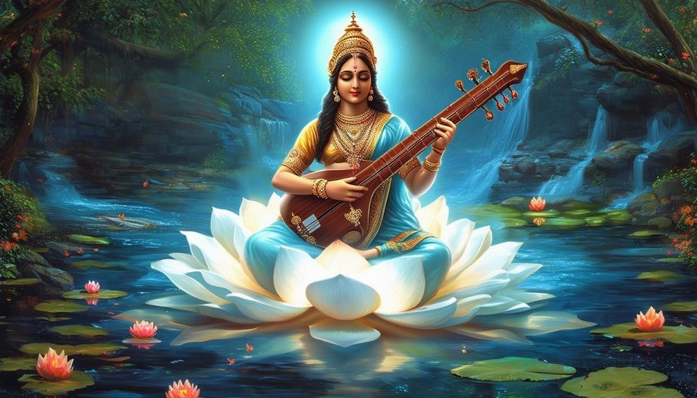 Goddess Saraswati