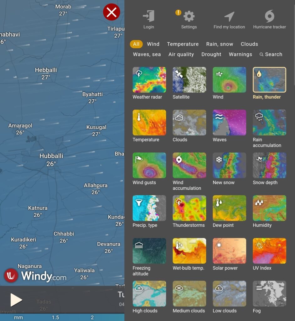 Windy.com - Weather Forecast Mobile app