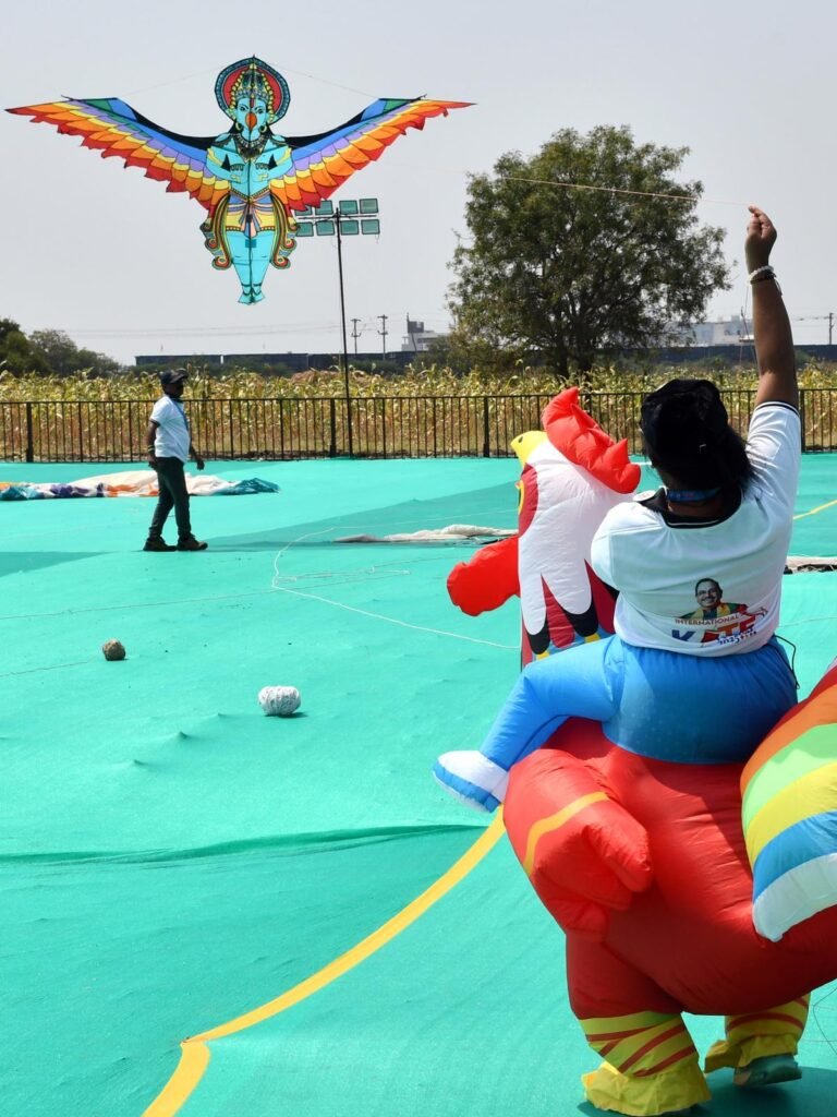 Hubli kite festival 2025